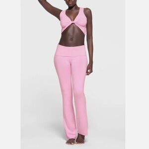 SKIMS Cotton Jersey Pants - Rare Pink